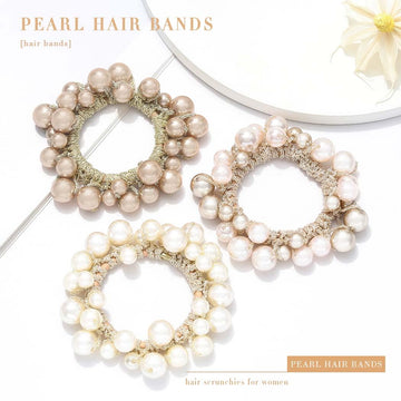 Perlas blanco y champagne en Fashey, detalle sutil y luminoso.