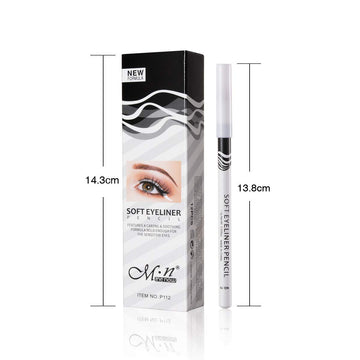 Fashionwu delineador blanco acabado suave para cejas definidas