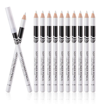 Fashionwu delineador blanco profesional para trazos nítidos y duraderos