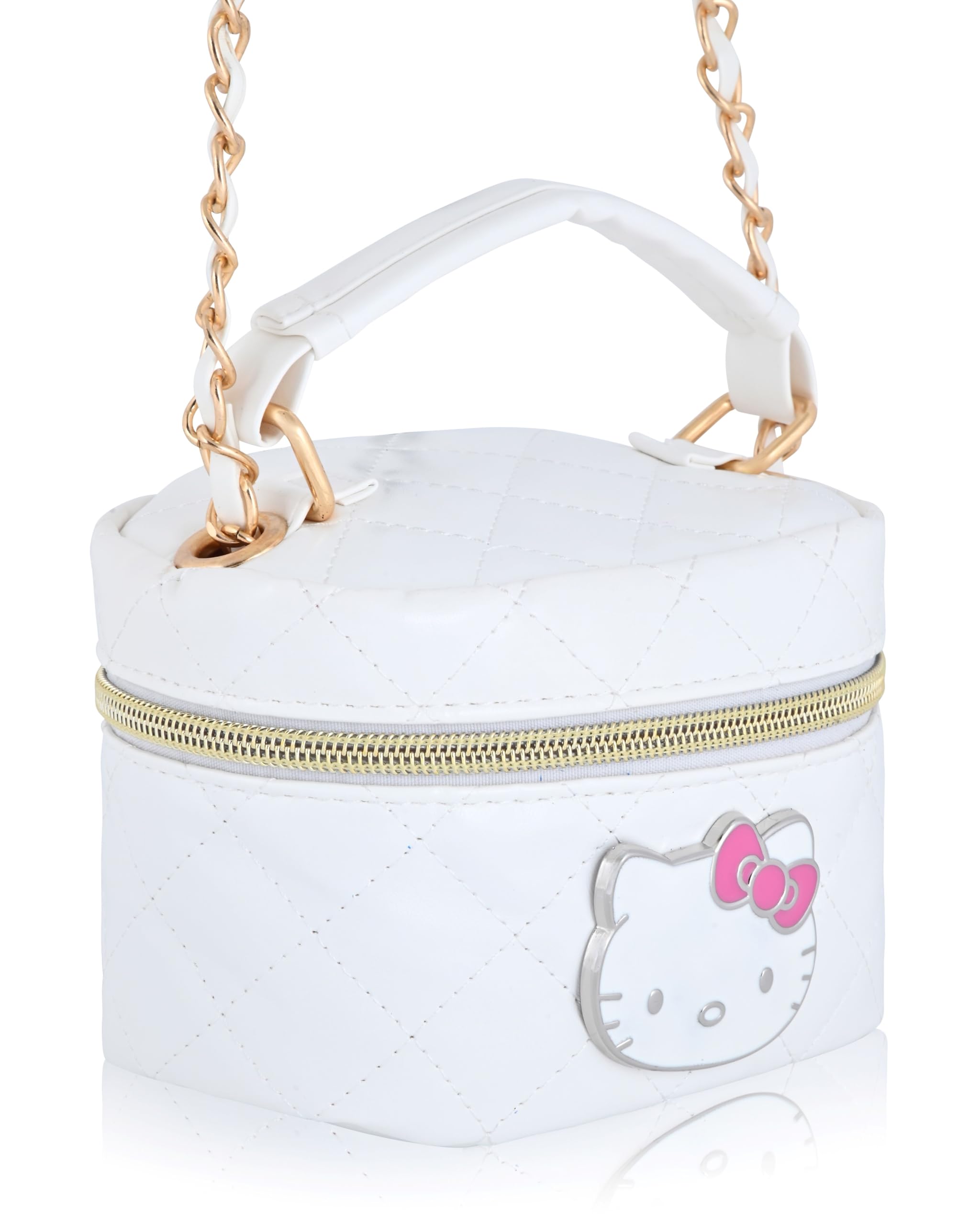 Hello Kitty Fast Forward, cierre con cremallera para acceso rápido y seguro.