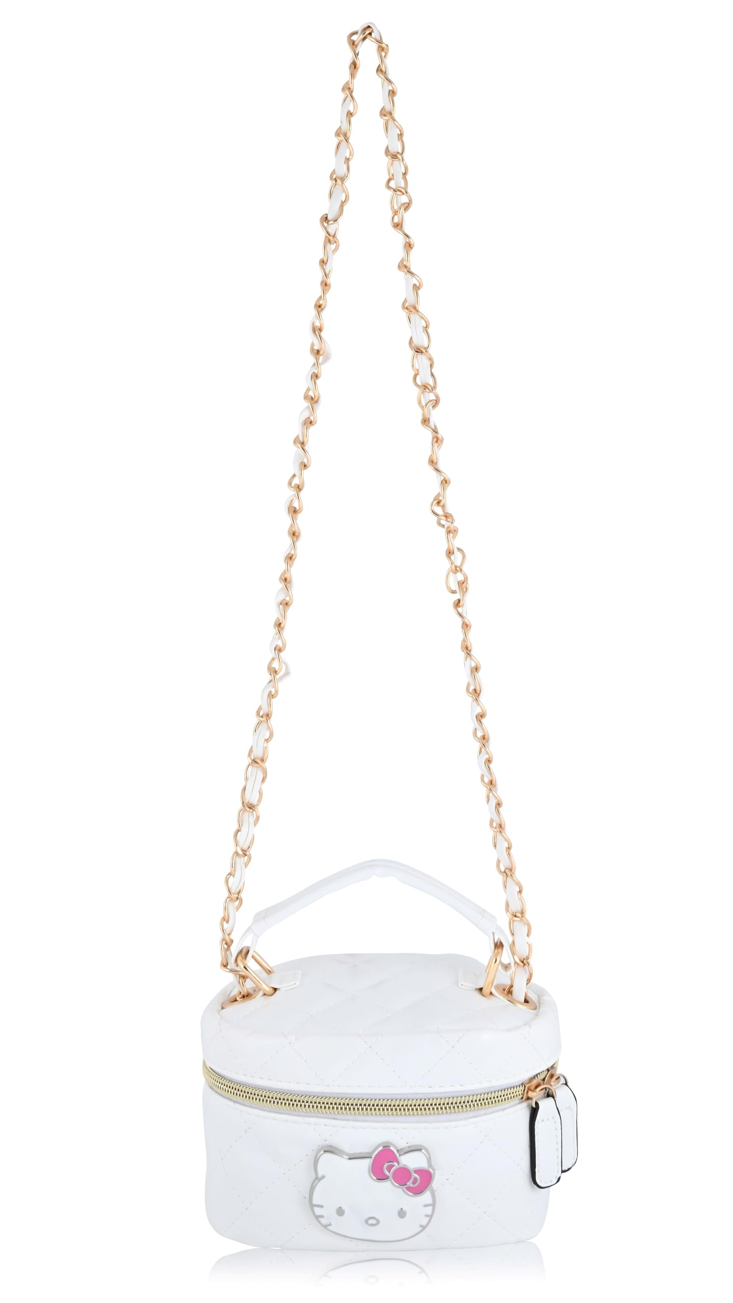 Bolsa Hello Kitty de Fast Forward con logo frontal, ideal para organizar cosméticos.