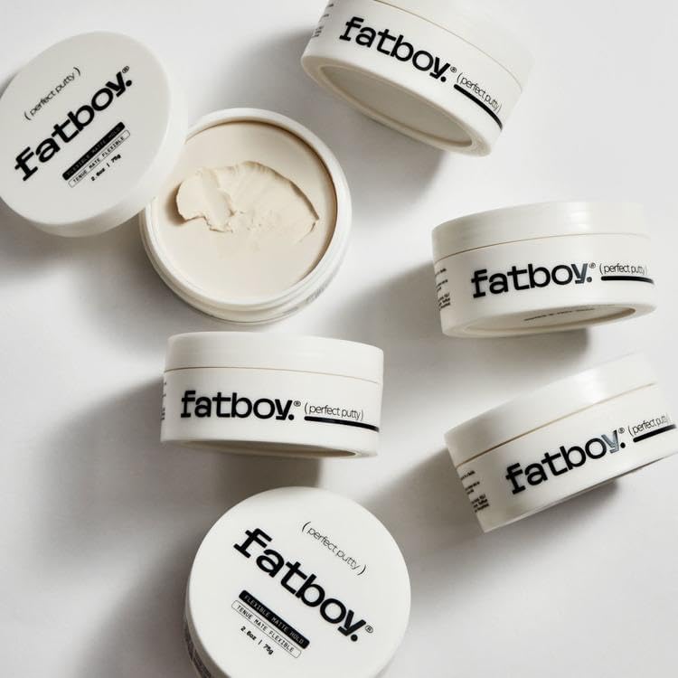 Coiffage quotidien rapide avec Fatboy Hair Perfect Putty.