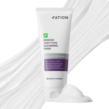 Fation Nosca9 espuma limpiadora para poros profundos, suave y eficaz en piel sensible.