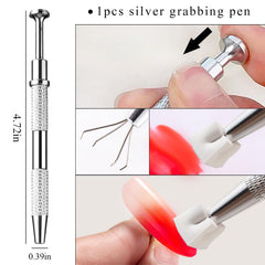 Esponjas ombre mini de Fcozpjk para trazos precisos en uñas.