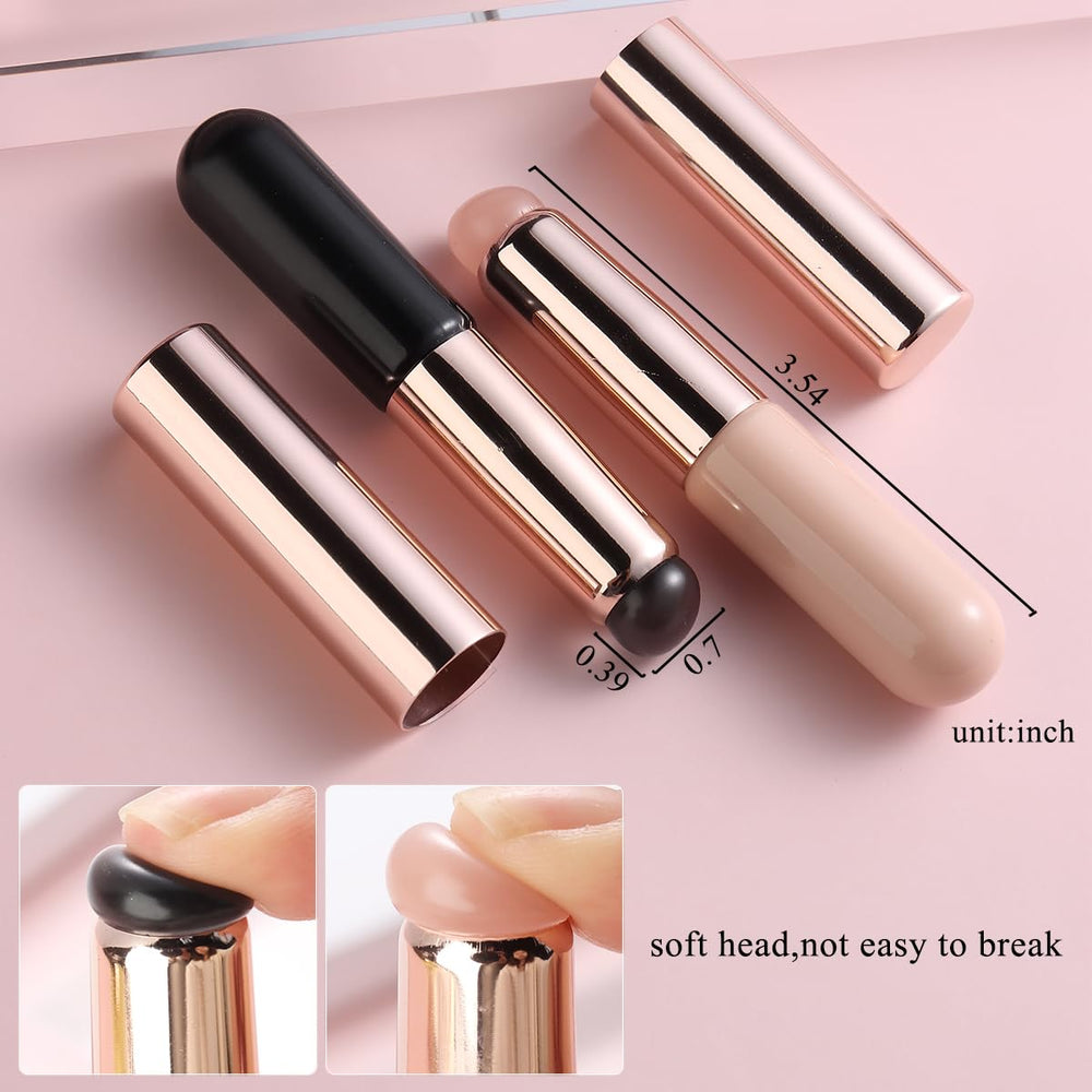 Estampa de uñas Fcozpjk con cabeza de silicona para transferencia nítida