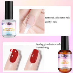 Kit de preparacion de uñas Fcozpjk en envase, ideal para diseños.