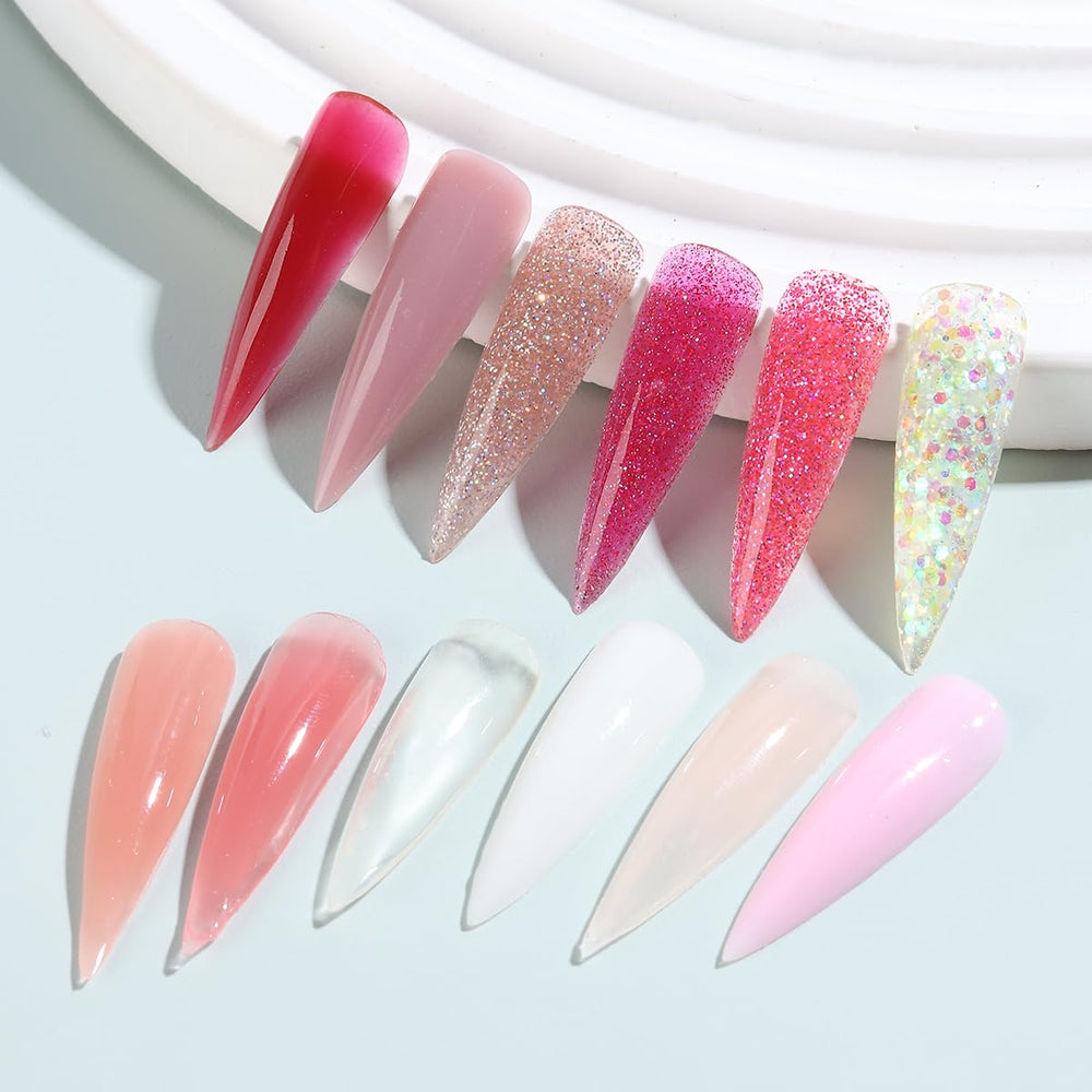 Fcozpjk poly gel for long-lasting nail extensions and smooth sculpting