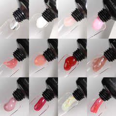 Fcozpjk glitter gel colors for sparkle nail designs and creative accents