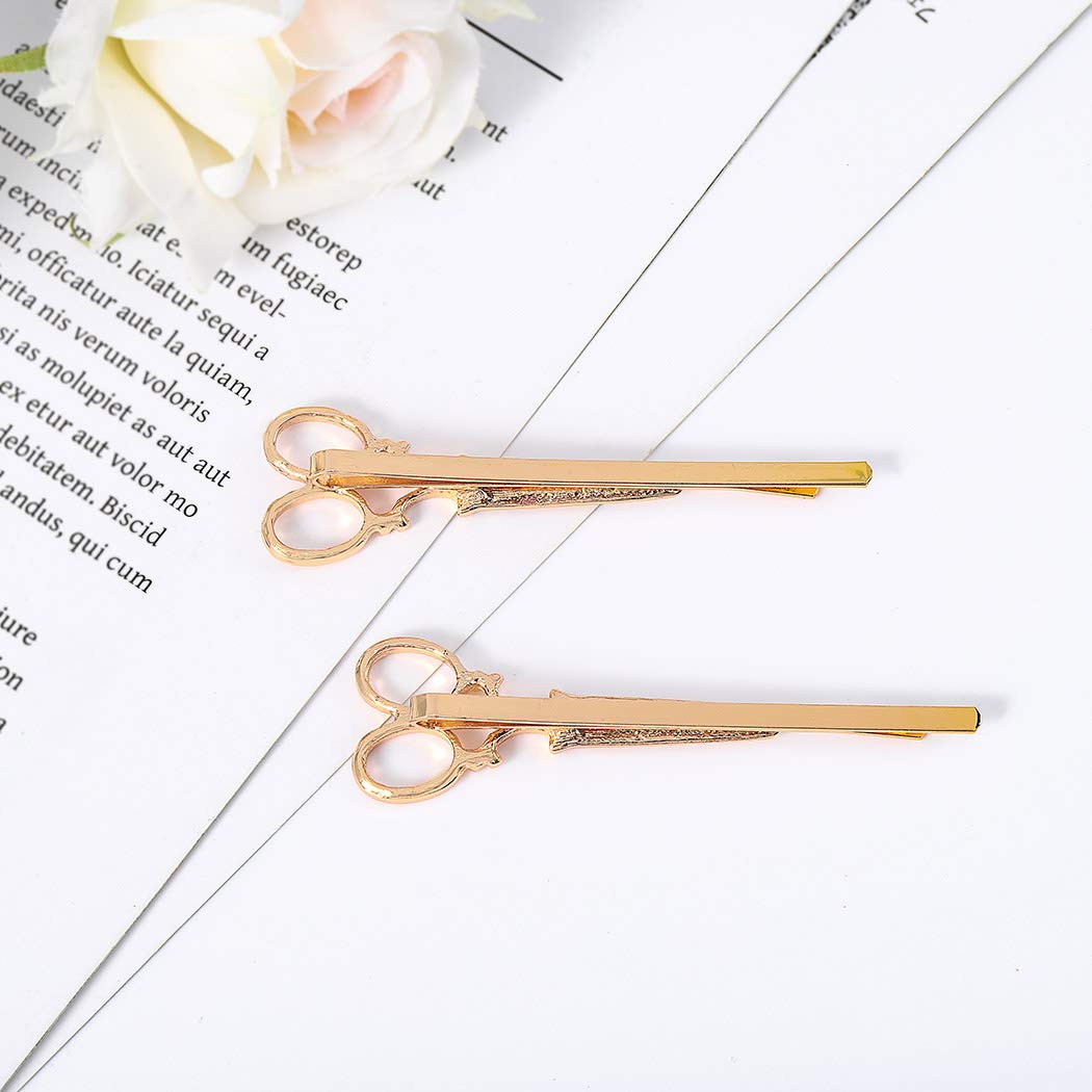 Pinza dorada Leiothrix para cabello, complemento diario de estilo.
