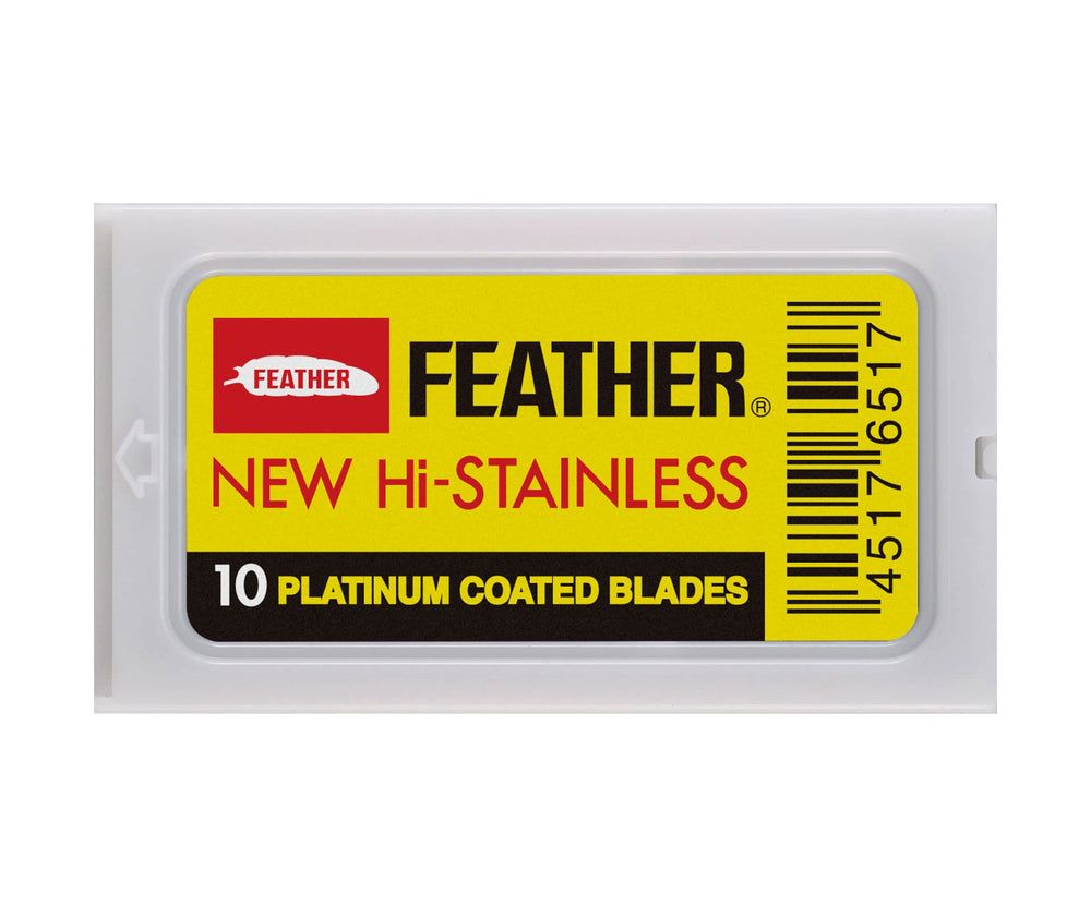 Feather calidad 1932: experiencia de afeitado consistente cada día.