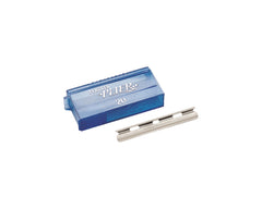 Feather lames inox 57,7 mm, robustes pour usages intensifs.