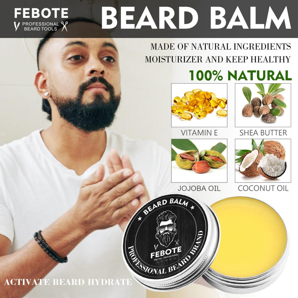 FEBOTE caja-regalo-barba presentación elegante para regalo premium.