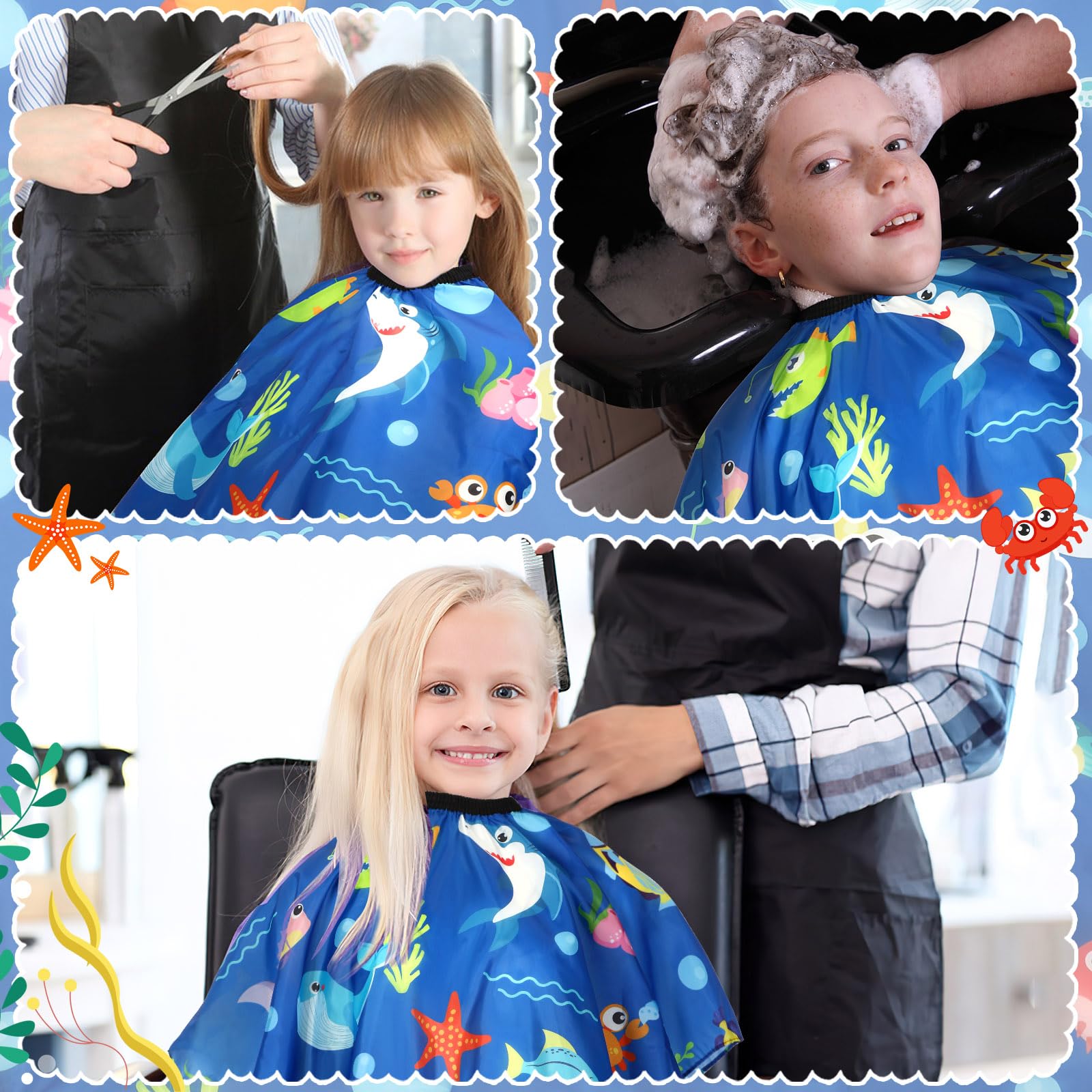 FEBSNOW capa para niños de tamaño 55x39 pulgadas, cobertura completa.