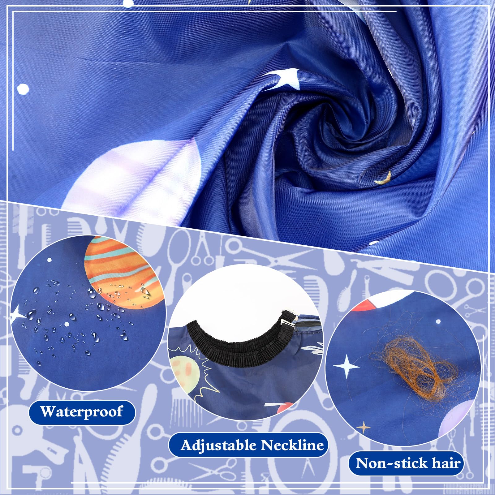FEBSNOW capa para niños con vida marina, ideal para mantener la ropa limpia.