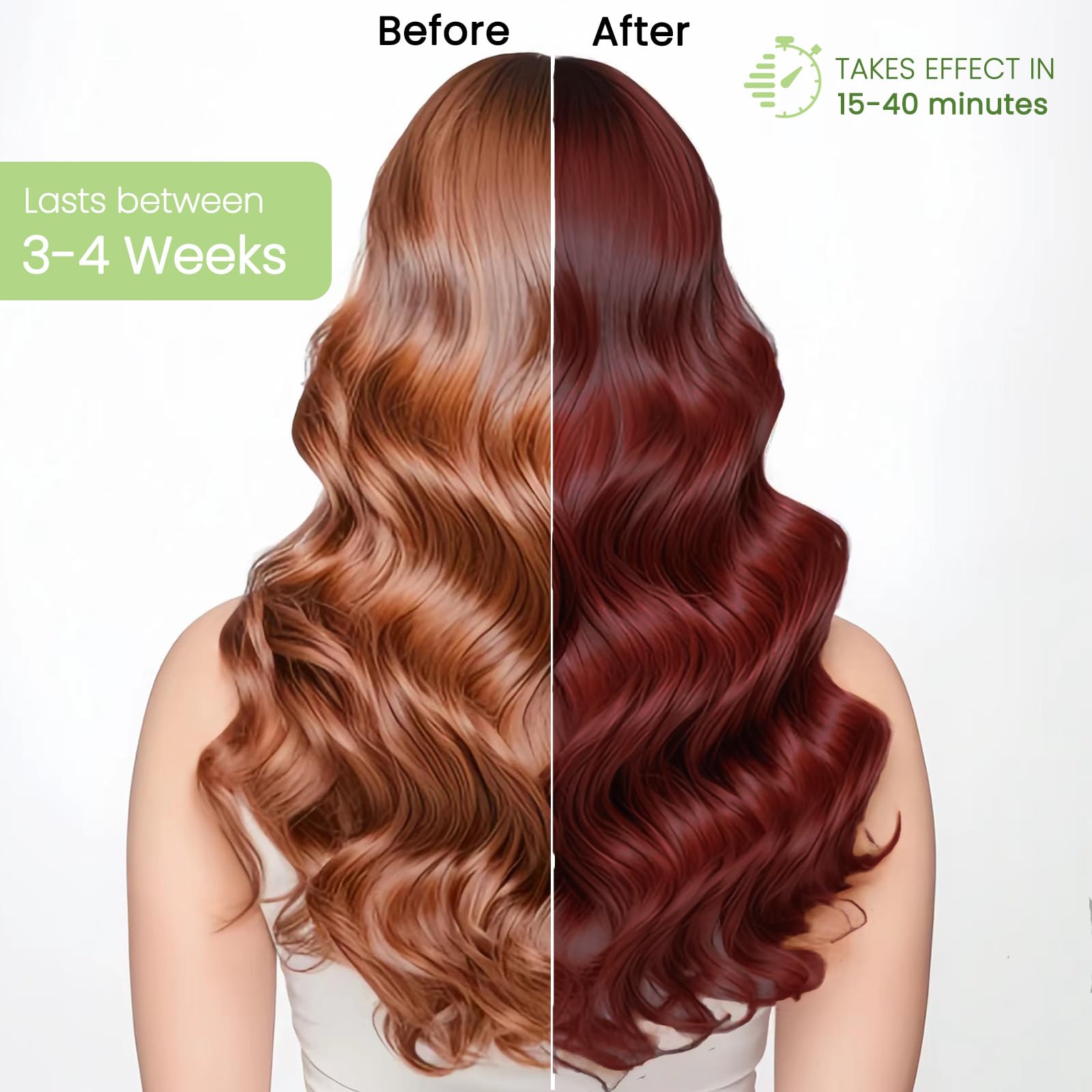 Fedulili rich-foam lather highlights multi-tonal color and conditioning.