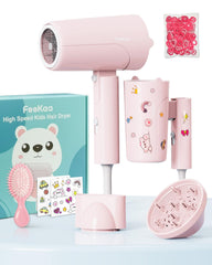 FeeKaa secador para niños plegable: secado rápido y cómodo para casa o viaje.