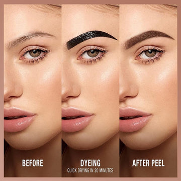 FeiCuiYun cejas definidas de aspecto natural