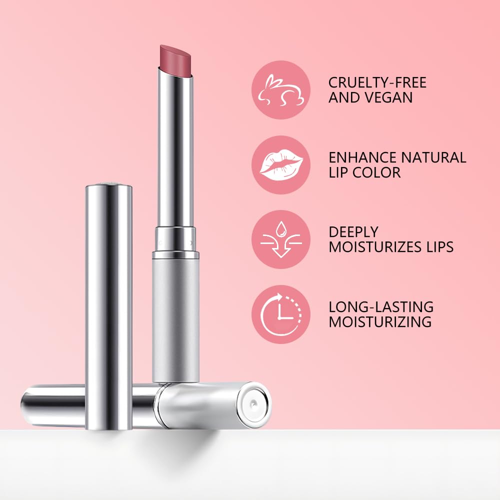 FeiCuiYun Labial Seguro para Labios Sensibles, libre de parabenos.