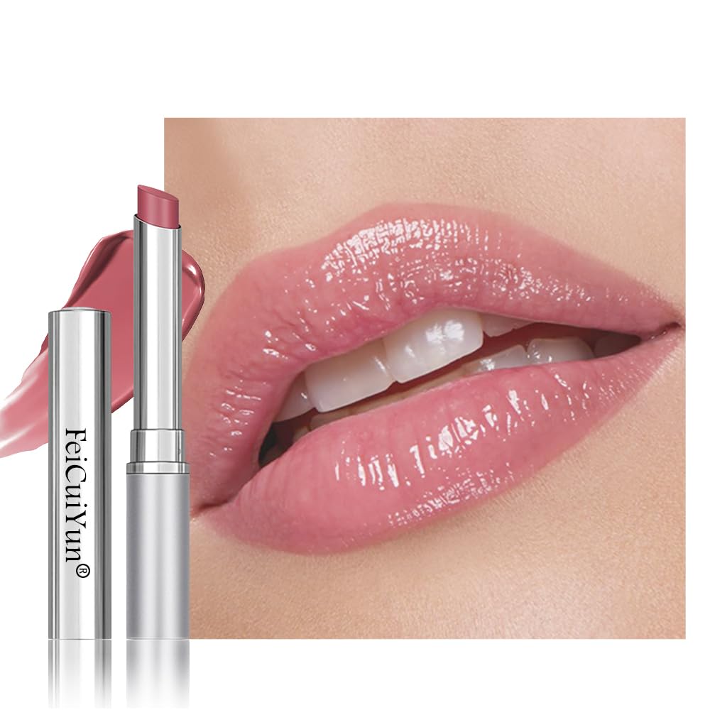 FeiCuiYun Labial Tinte Rosa Miel realza color natural e hidrata los labios.