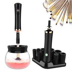 FEIMINI limpiador de brochas de maquillaje, limpieza rápida.
