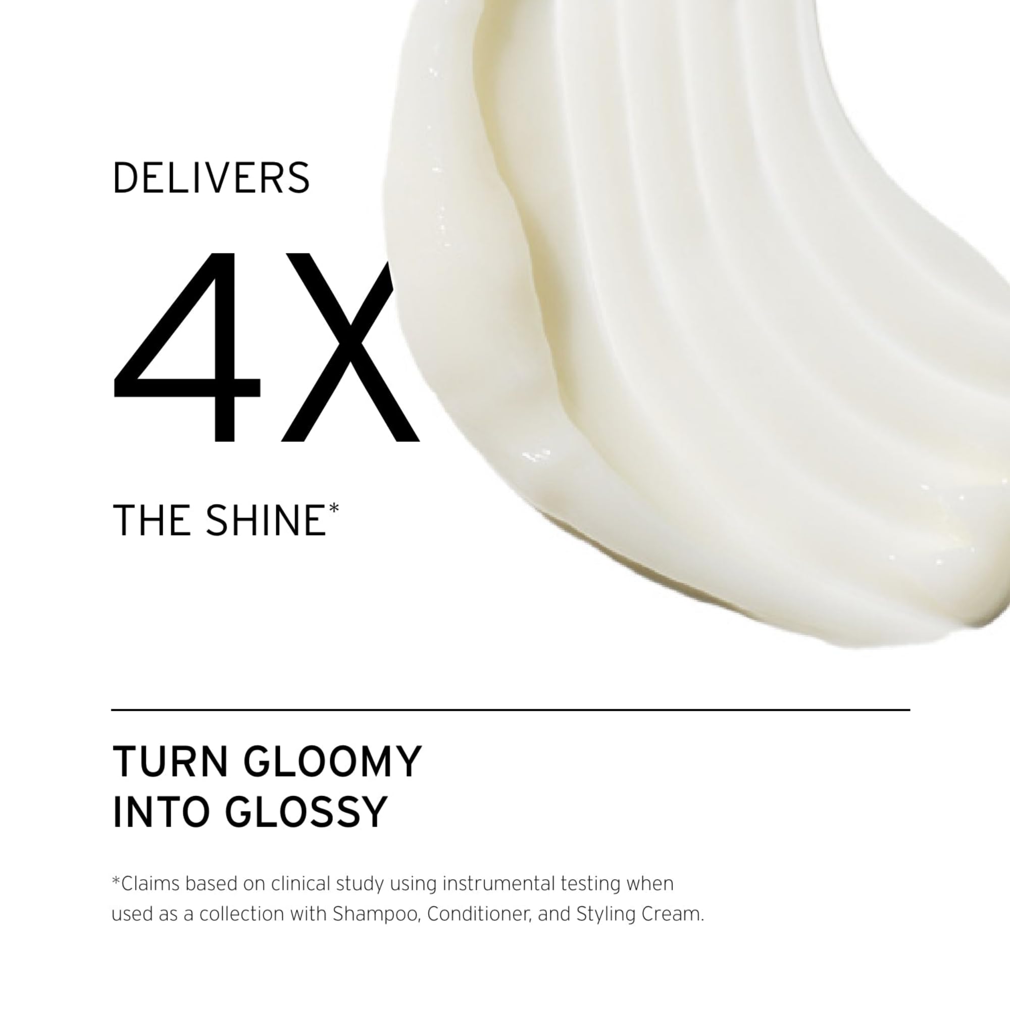 FEKKAI Brilliant Gloss Conditionneur: versement fluide facilitant l'application.