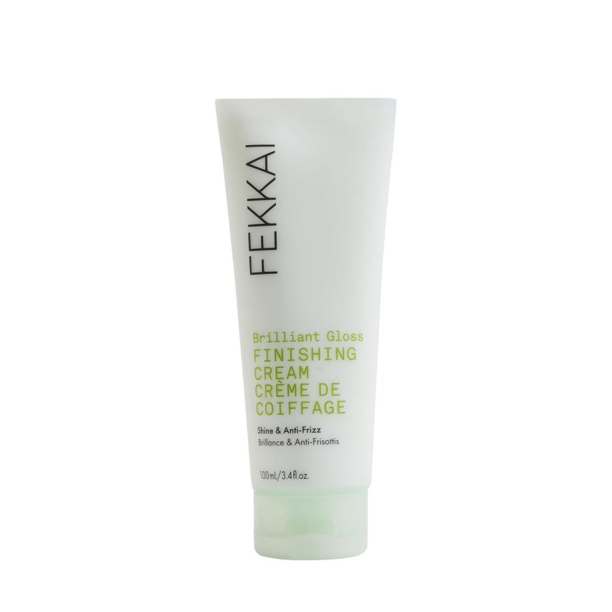 Fekkai Brilliant Gloss Multi-Tasker en botella para brillo intenso y control del frizz diario.