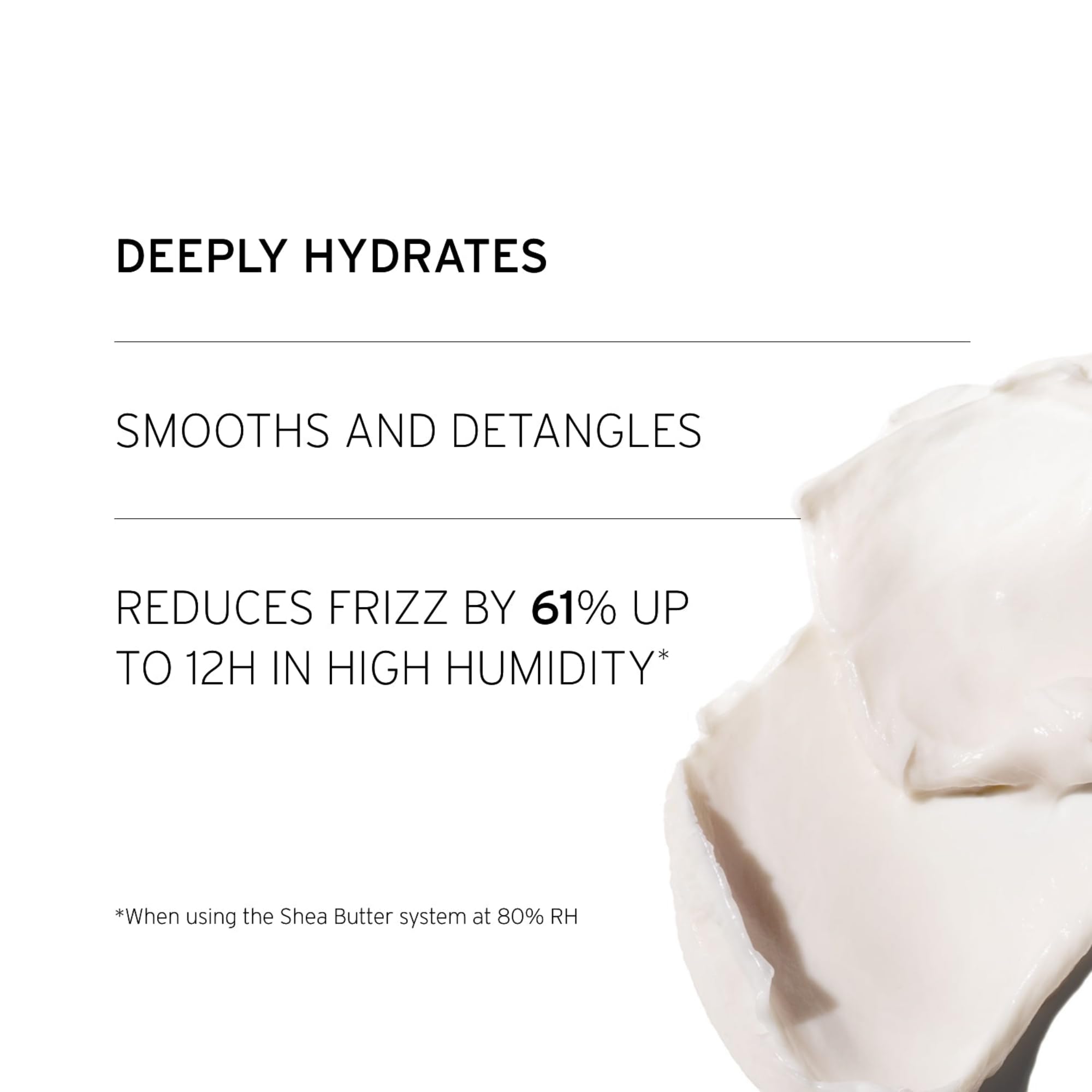Fekkai Shea Butter Intense Mask reduce frizz visible en clave de producto.