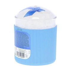 Felce Azzurra talco clásico, tarro con plumero, fácil de aplicar.