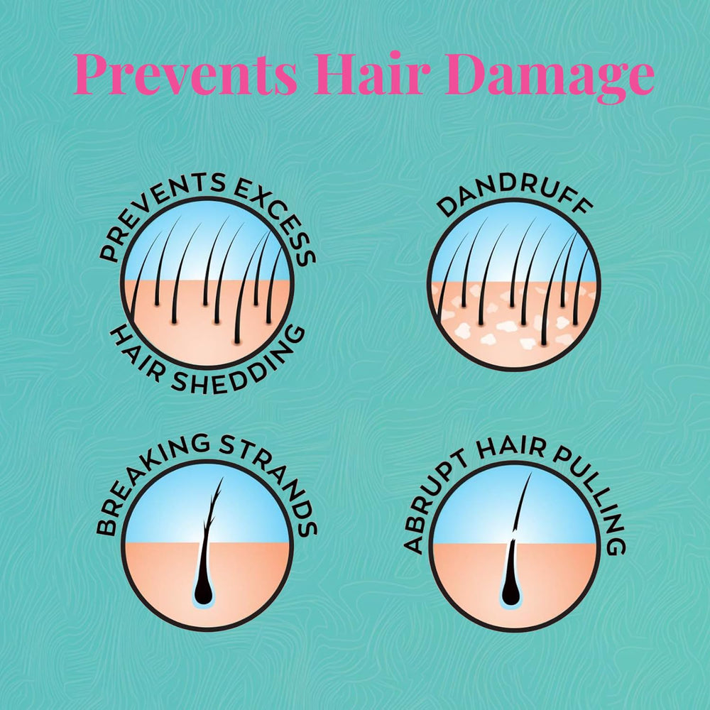 Desenredante Felicia Leatherwood para cabello rizado, reduce tirones y enredos