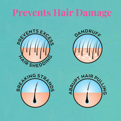 Desenredante Felicia Leatherwood para cabello rizado, reduce tirones y enredos