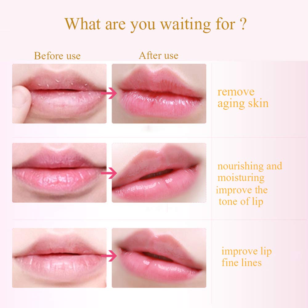 Felico lip mask hydration lips closeup highlighting nourished look.