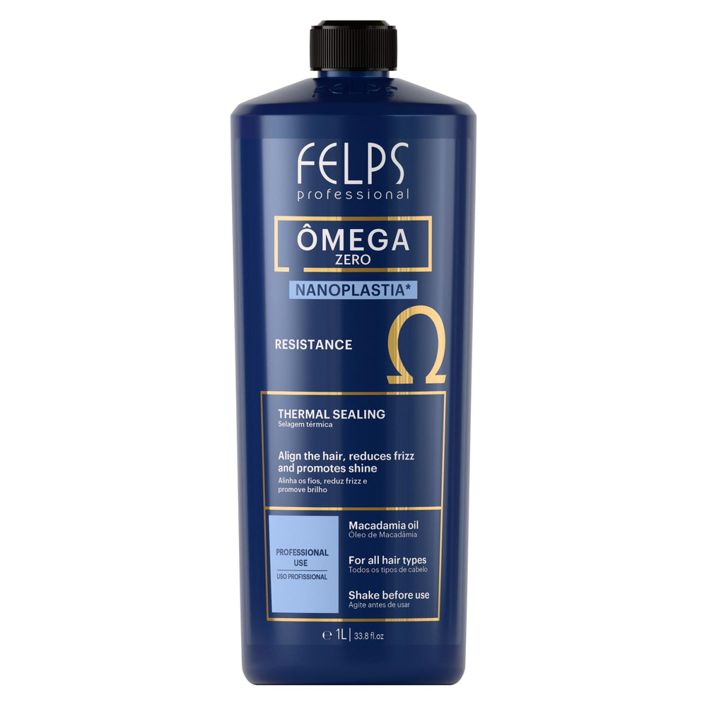 Felps Omega: botella de tratamiento con sellado térmico para cabello suave y brillante