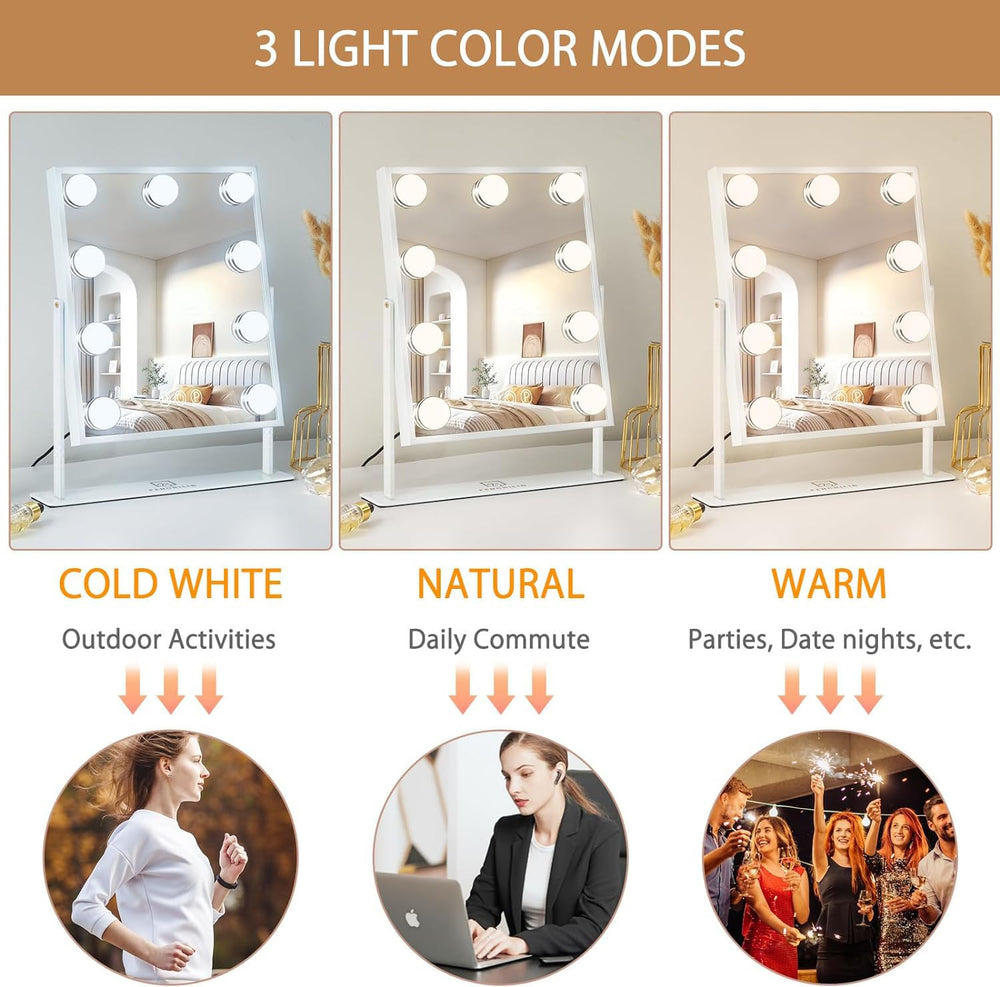 Fenchilín: iluminación de tres colores para un maquillaje preciso y cómodo.