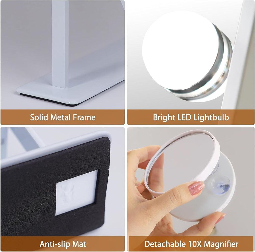 Fenchilín: soporte giratorio para ajuste fácil de ángulo.