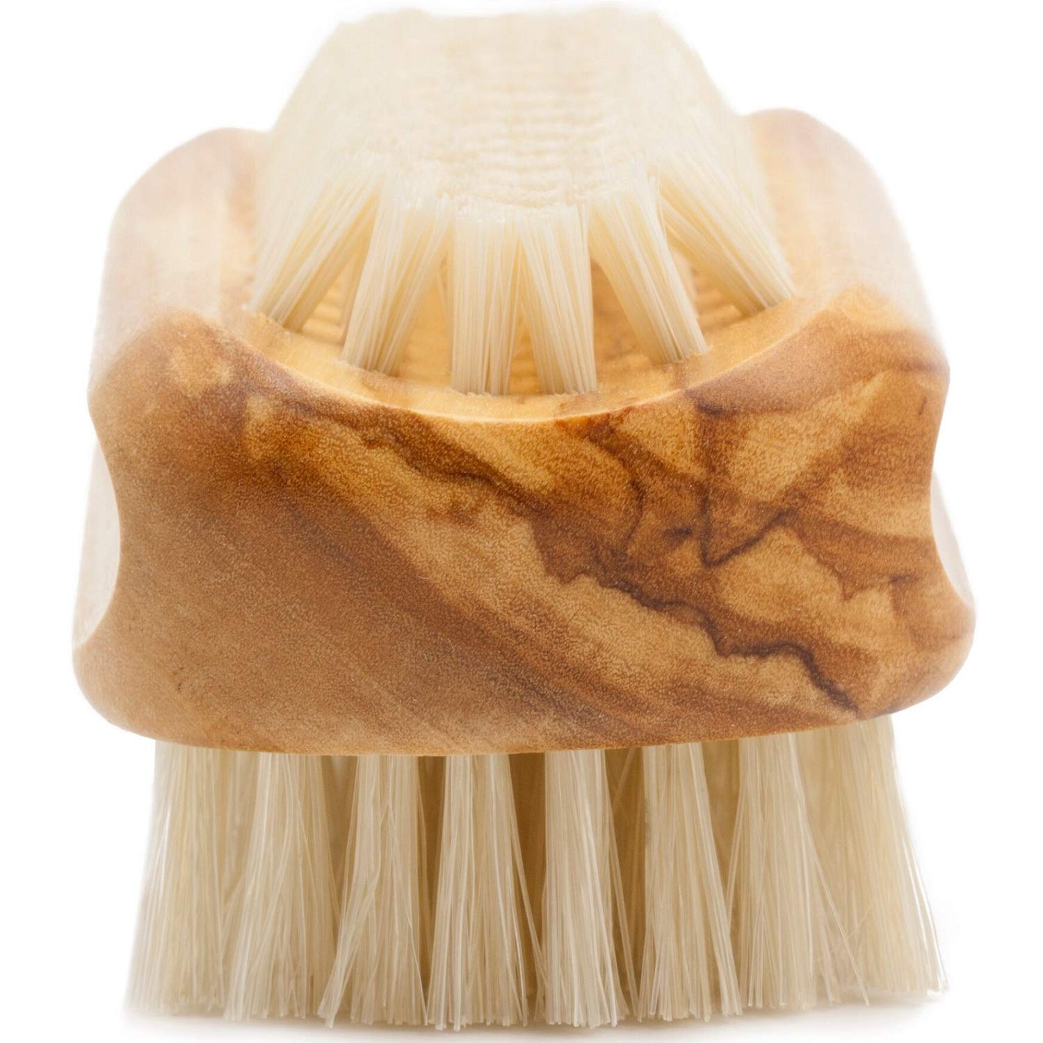 Brosse Fendrihan avec manche bois olive poli, prise confortable et durable.