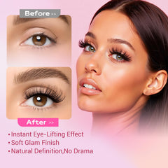 FENG BEAUTY pestañas con volumen dramático para realzar la mirada en eventos