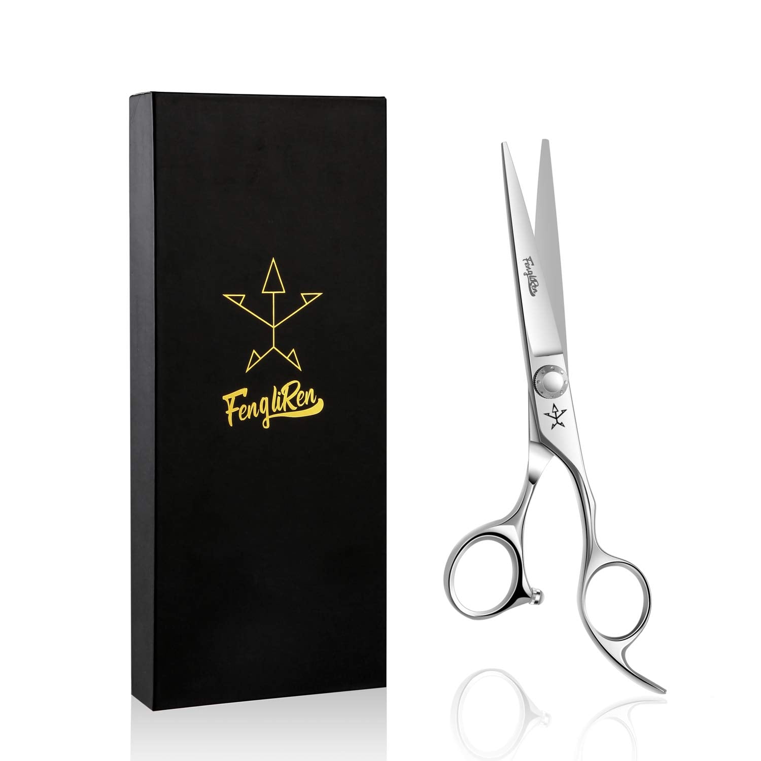 Tijeras Fengliren profesionales de 6 pulgadas con hojas afiladas para cortes precisos.