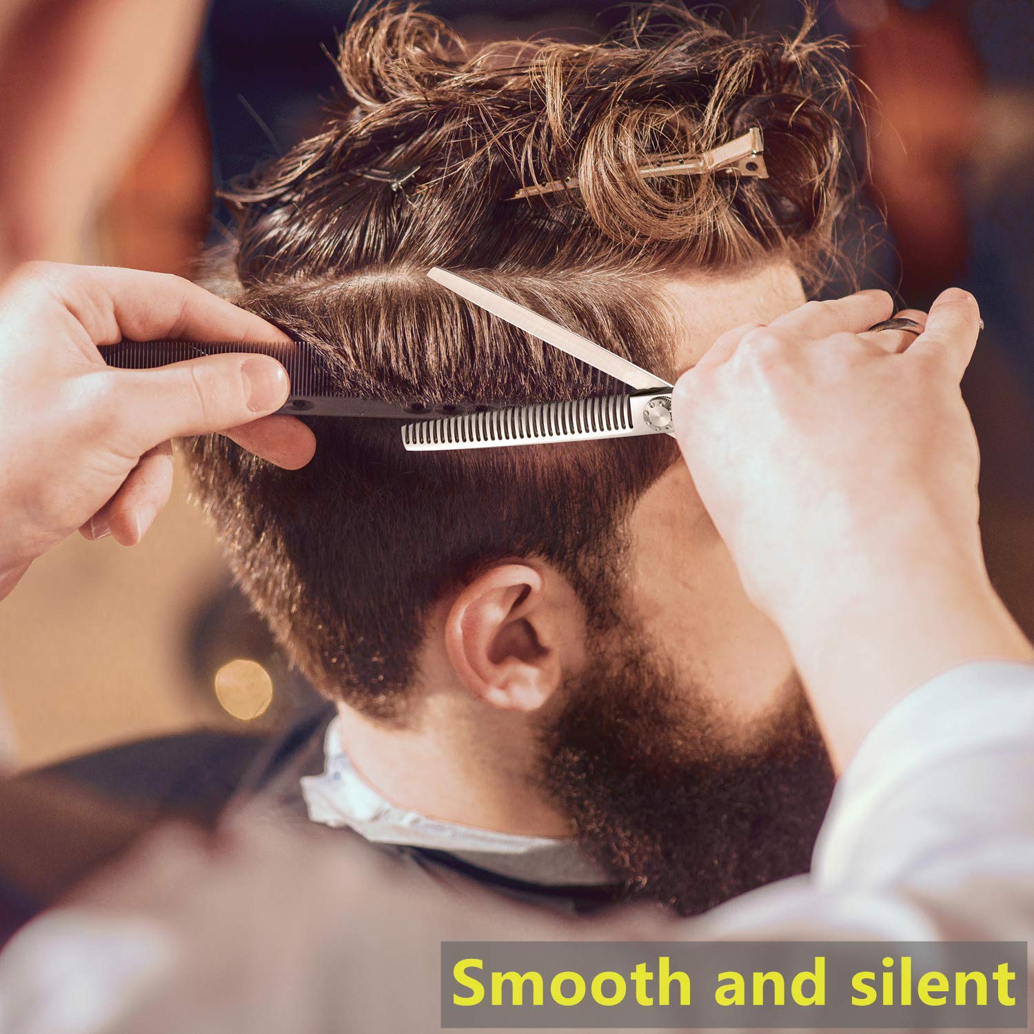 Corte texturizado con Fengliren despunte para volumen natural