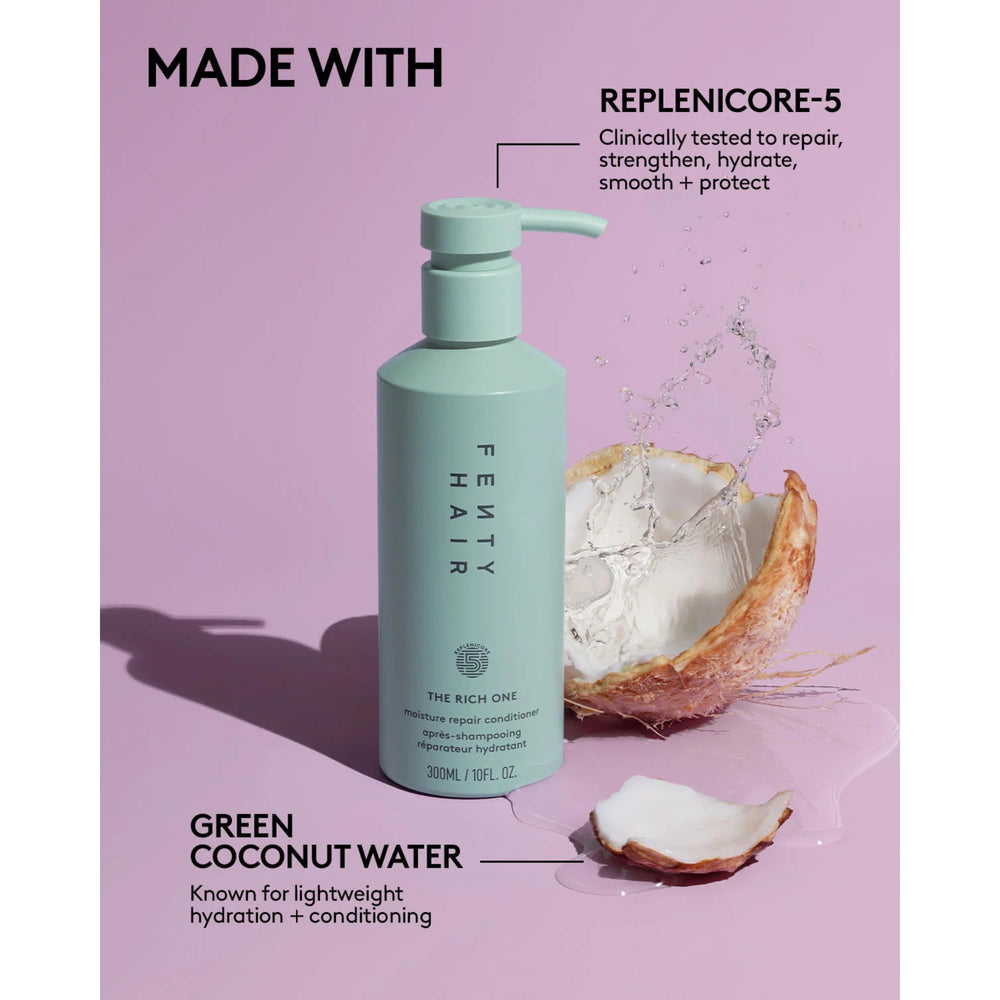 Fenty Beauty: routine quotidienne pour cheveux soyeux et sains.