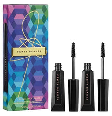 Máscara Hella Thicc Thicc de FENTY BEAUTY en dúo, volumen intenso para pestañas densas.