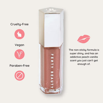 Fenty Beauty aplicador suave muestra textura cremosa y cómodo de llevar