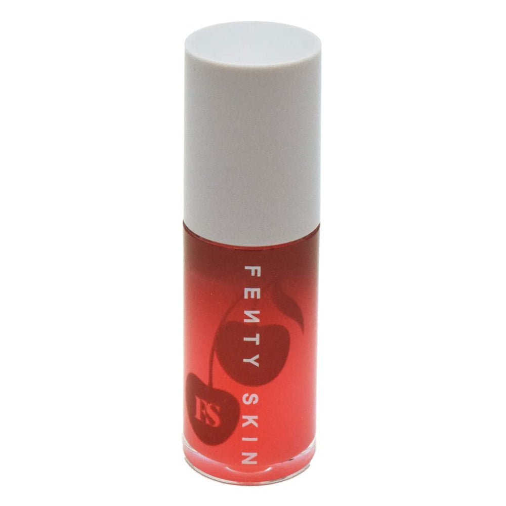 Fenty Skin Cherry Treat huile lèvres pour hydratation et brillance naturelles.