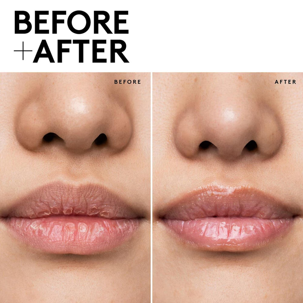 Aplicación suave de Fenty Skin Plush Puddin para labios más confortables.