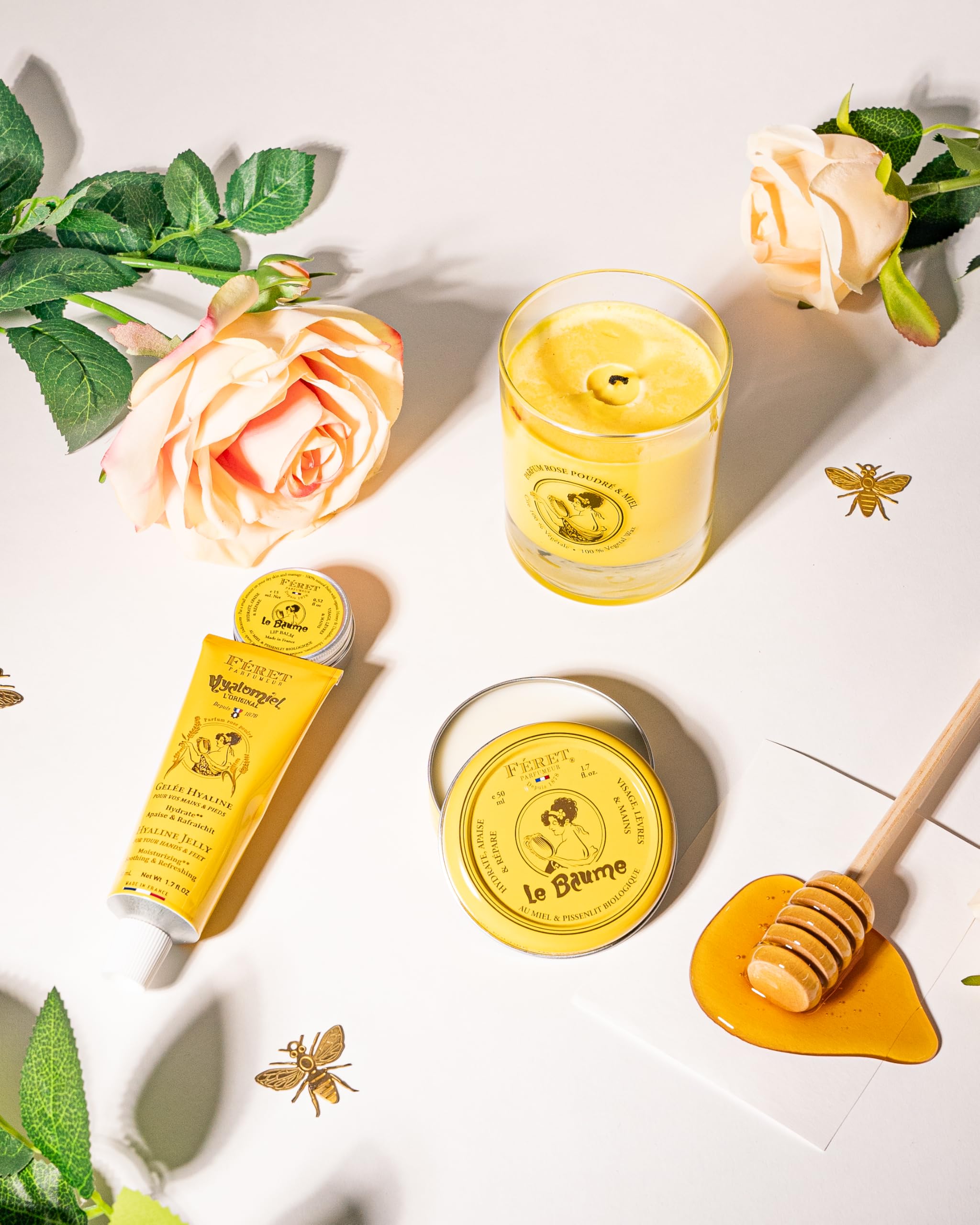 Envase clásico de Feret Parfumeur en lata