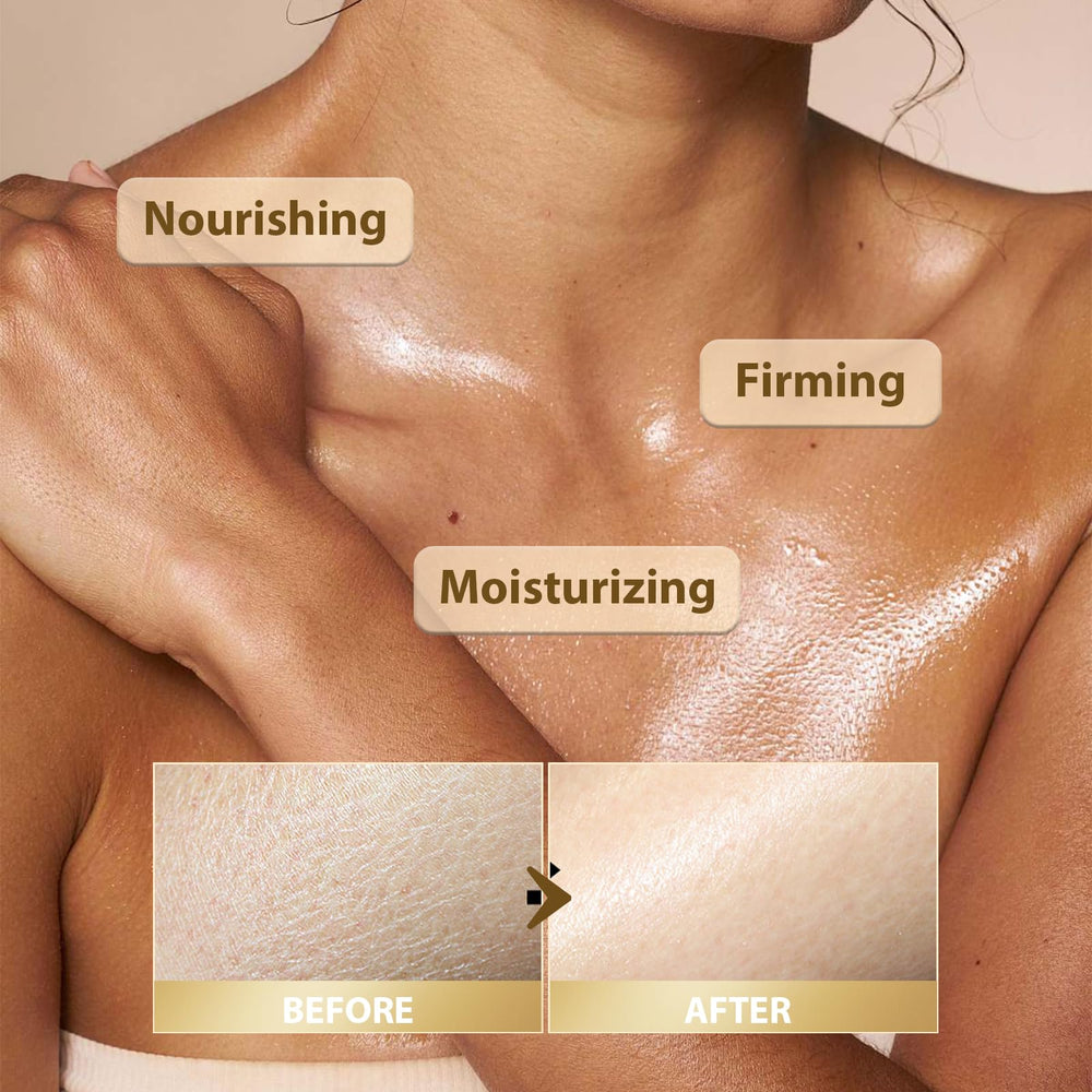FERMELUXE Application apres douche, zone corporelle hydratée et souple