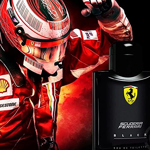 Ferrari Scuderia Black: empaque diseño, presentación atractiva para regalo.
