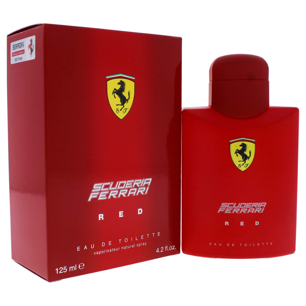 Boca del frasco Ferrari Scuderia Red para mejor proyección