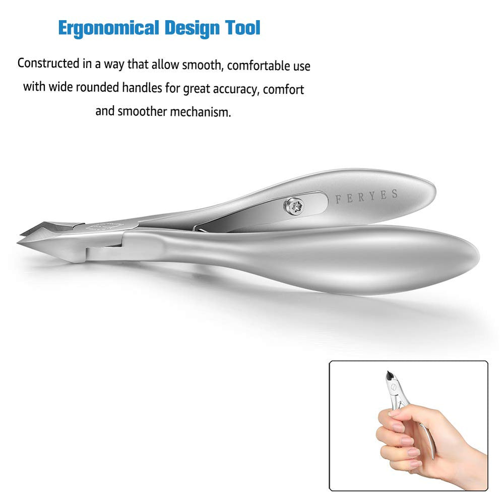 Diseño ergonómico FERYES facilita el manejo con ambas manos.