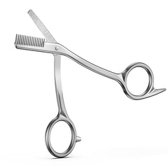 FERYES tijeras para cejas con peine integrado: guía precisa para un acabado natural.