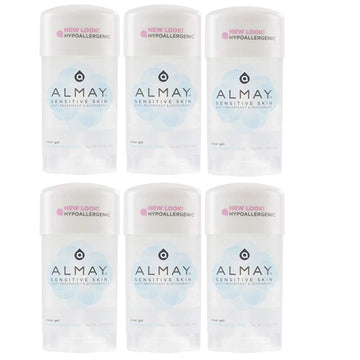 FF Almay fragrance-free clear gel bottle for daily underarm use